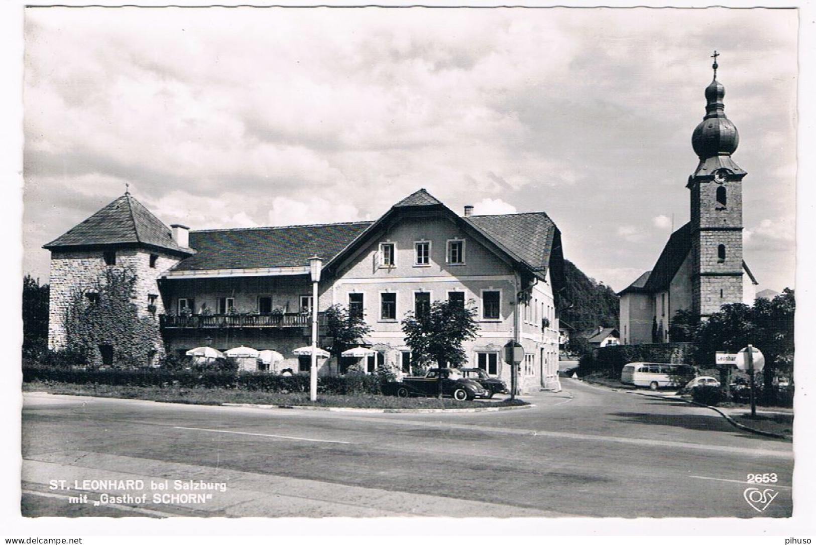 A-5988  SANKT LEONHARD : Gastof Schorn - Grödig