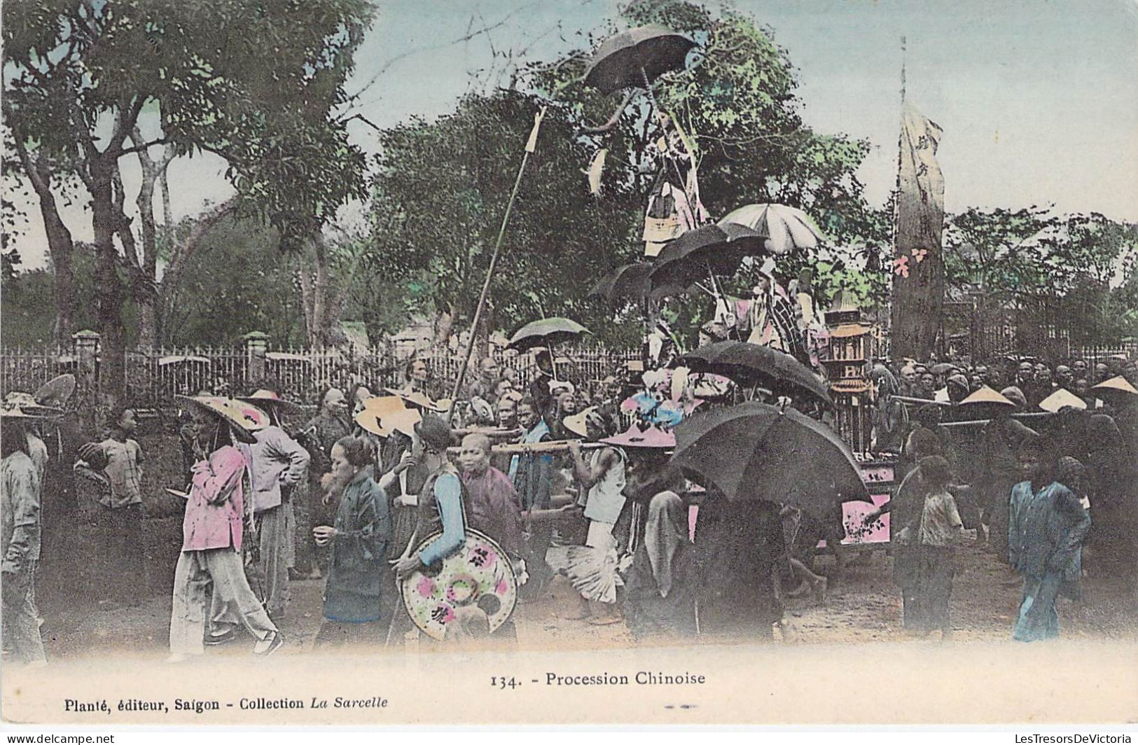 Chine - Procession Chinoise - Editeur Planté  - Carte Postale Ancienne - Chine