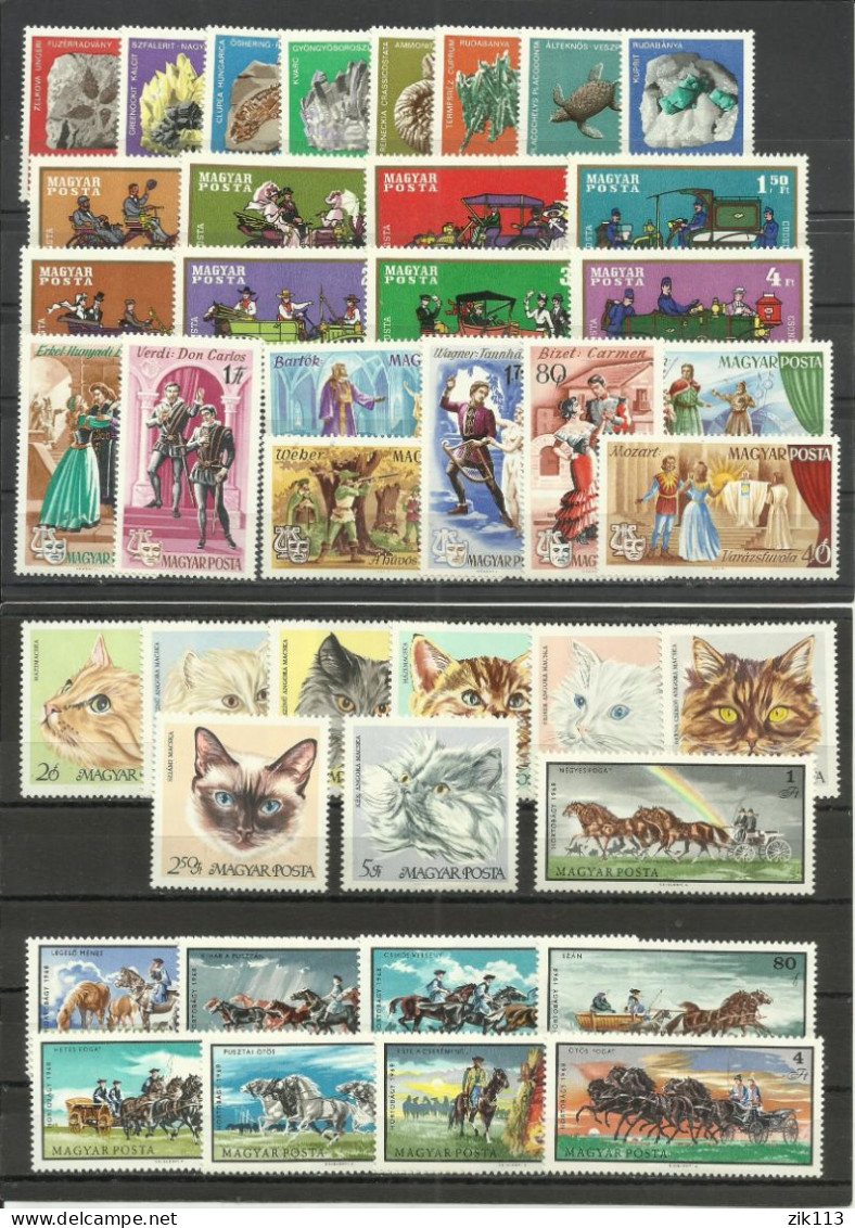 Hungary - Small Collection, MNH - Lotes & Colecciones