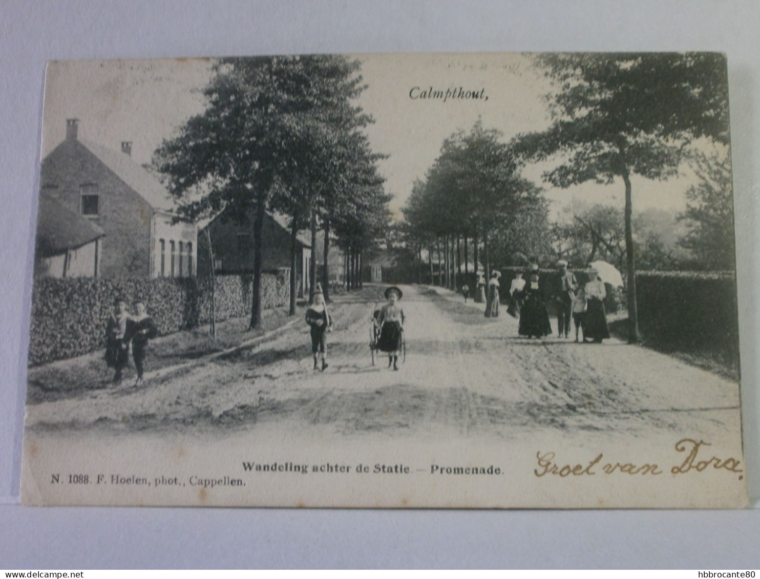 Kalmthout , Calmpthout - Wandeling Achter De Statie , Promenade  , F. Hoelen , Phot., Cappelen , Belle Animation - Kalmthout