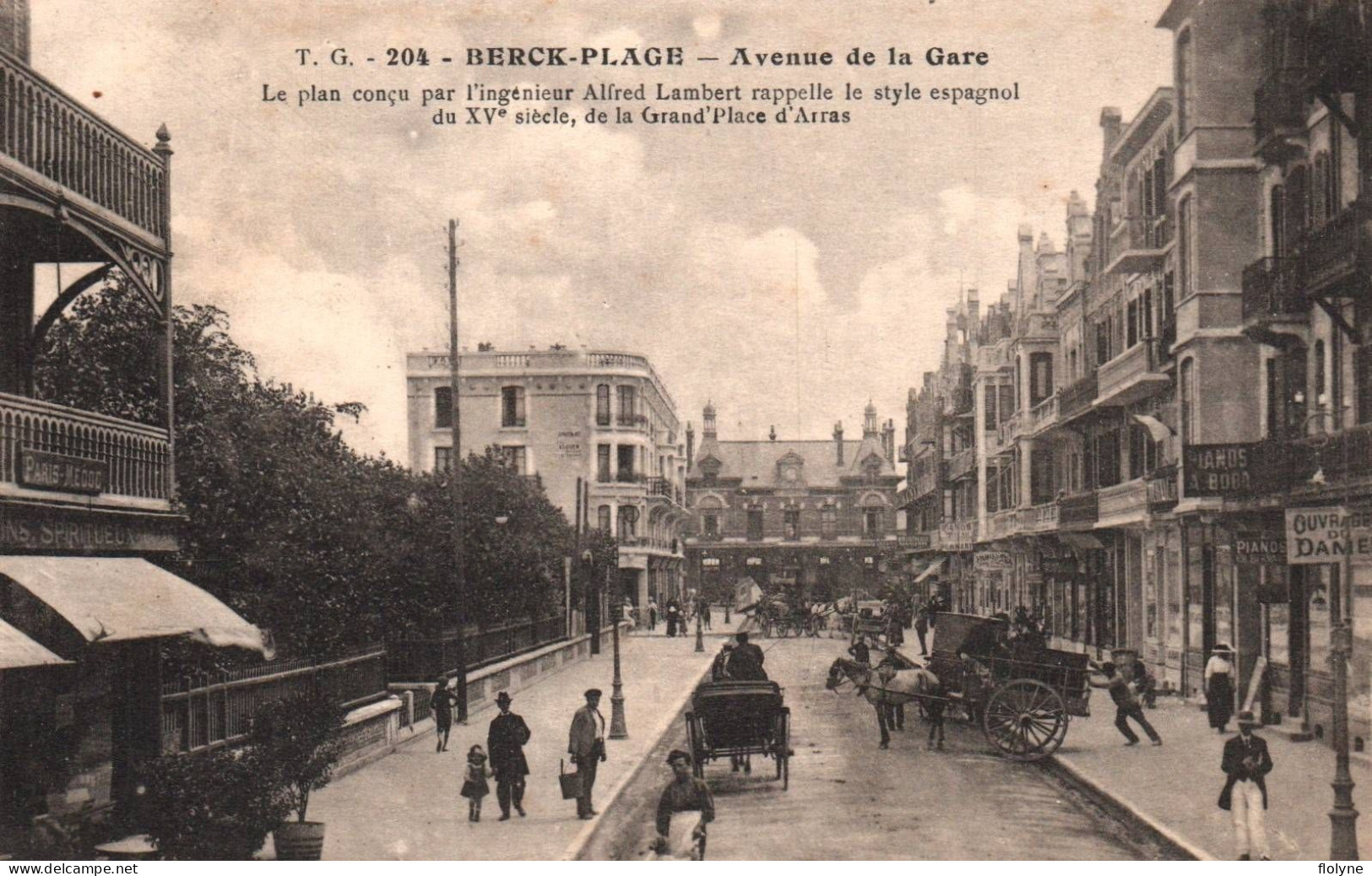 Berck Plage - Avenue De La Gare - Berck
