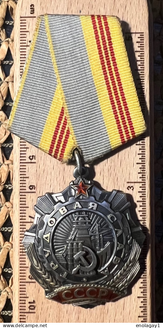 The Soviet Union Order Of Labor Glory USSR SSSR Russia - Russie