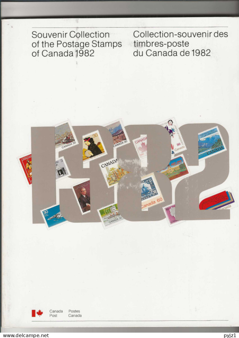 1982 MNH Canada Year Book Issued By The Canadian Post Postfris** - Années Complètes