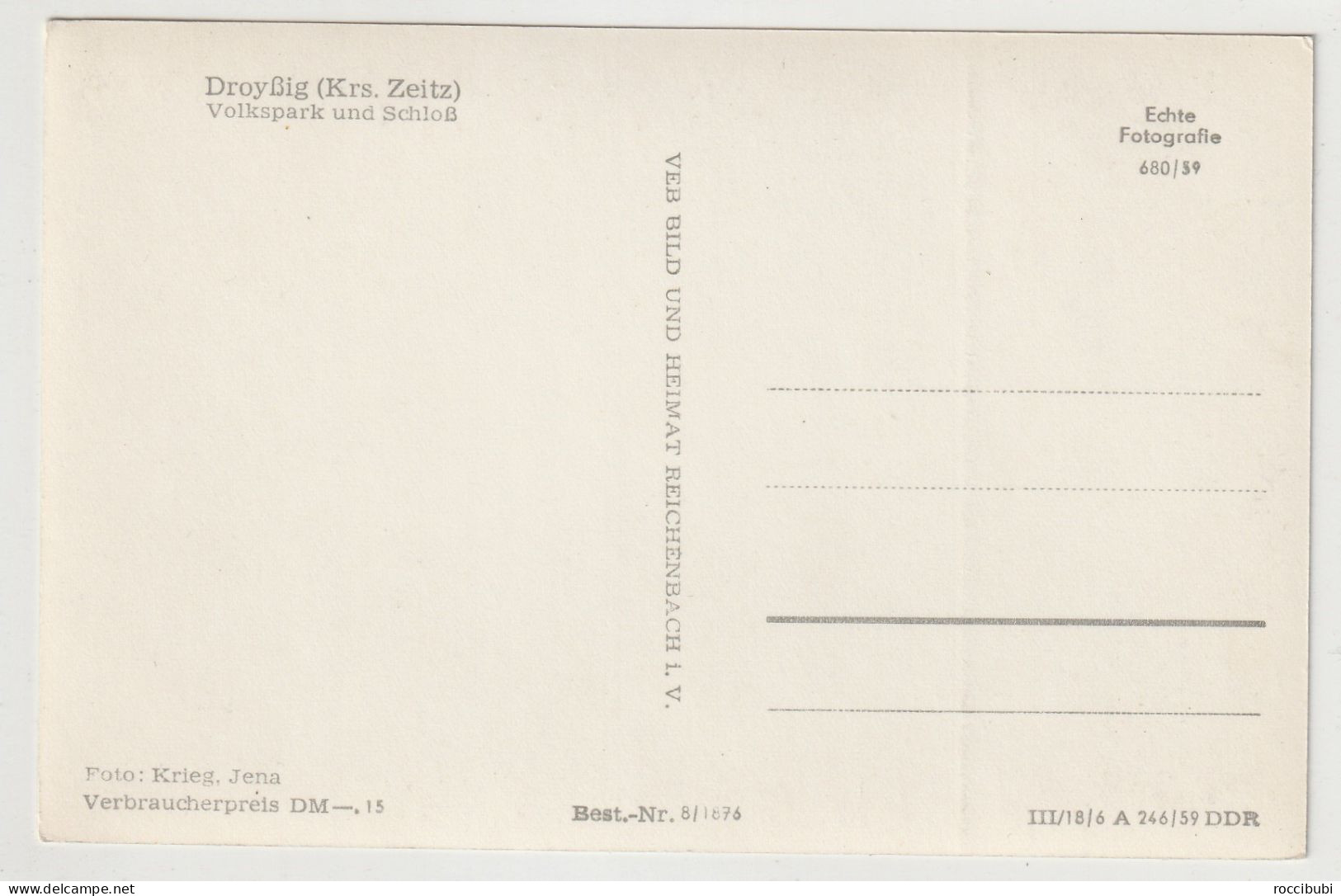 Droyßig, Kreis Zeitz, Sachsen-Anhalt - Zeitz