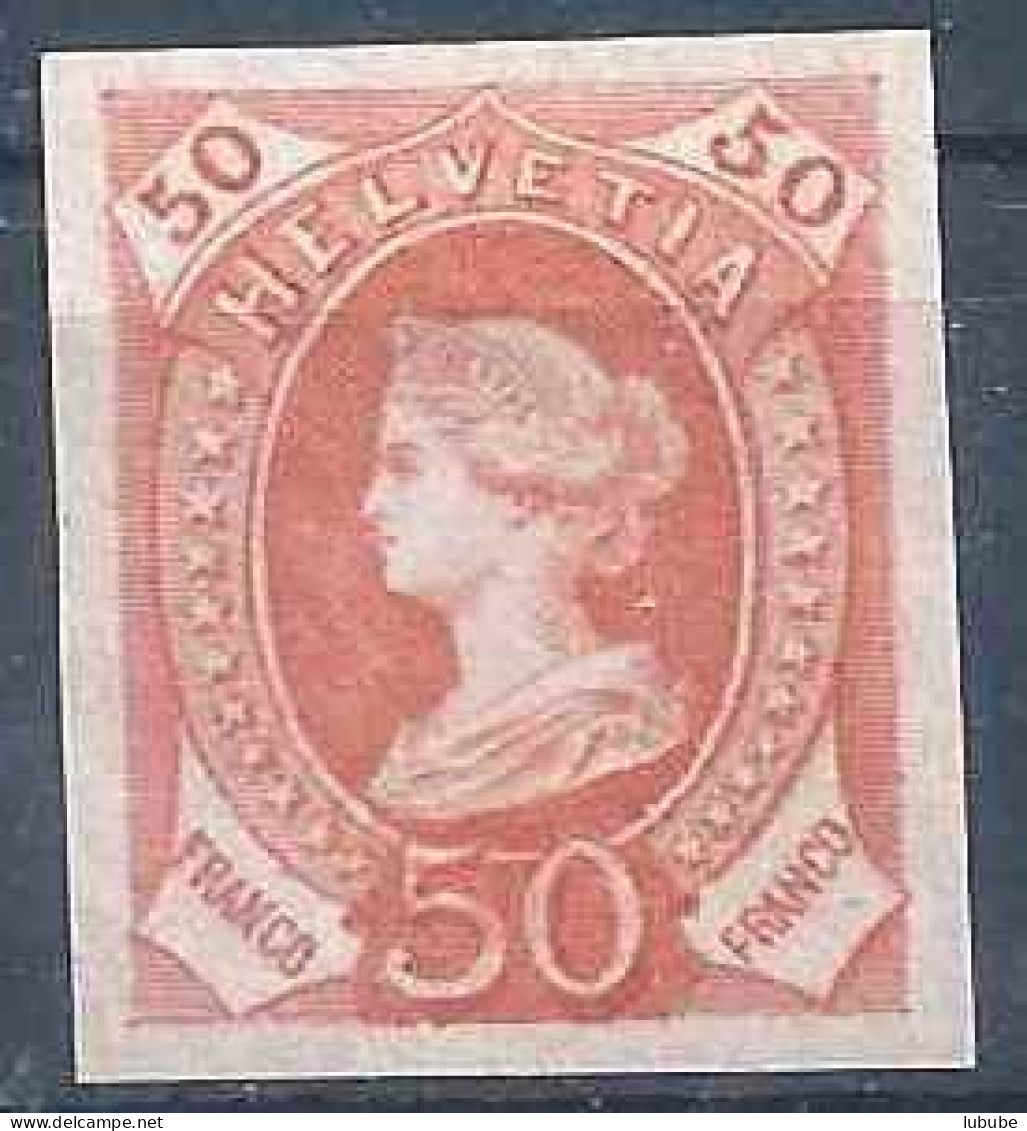 Libertas Farbdruck, 50 Rp.br'orange        1882 - Nuovi