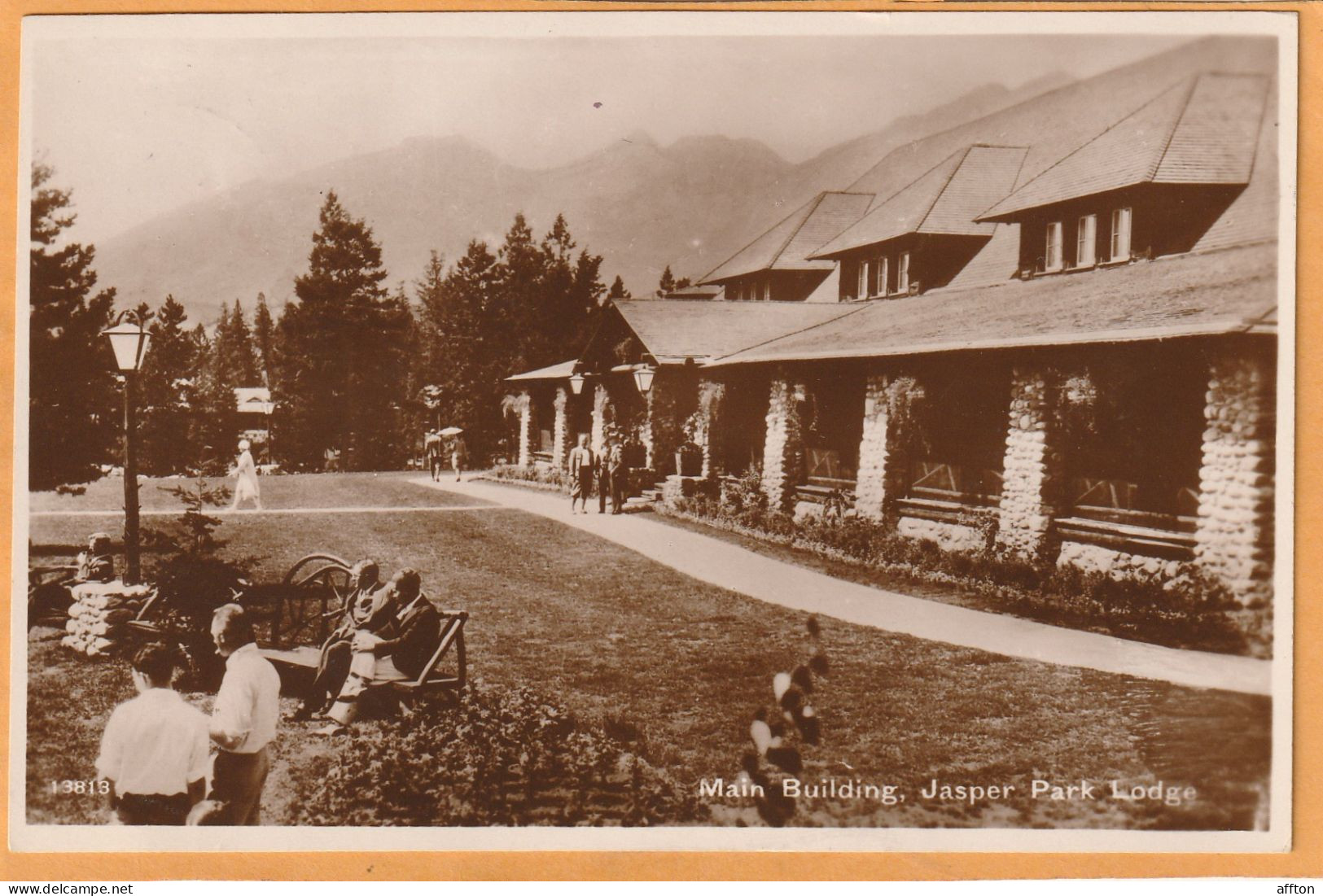 Jasper Old Real Photo Postcard - Jasper