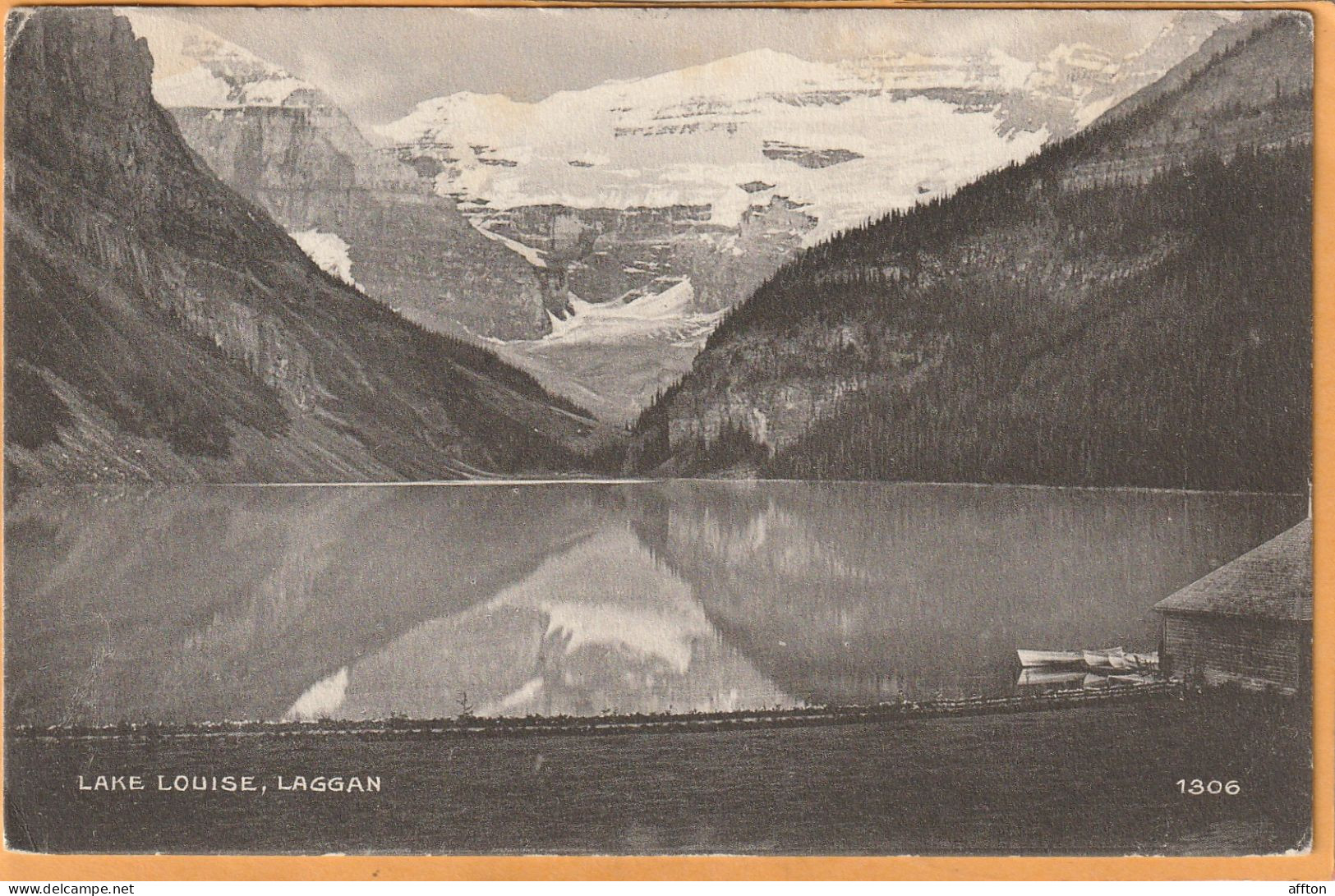 Lake Louise Alberta Canada Old Postcard - Lac Louise