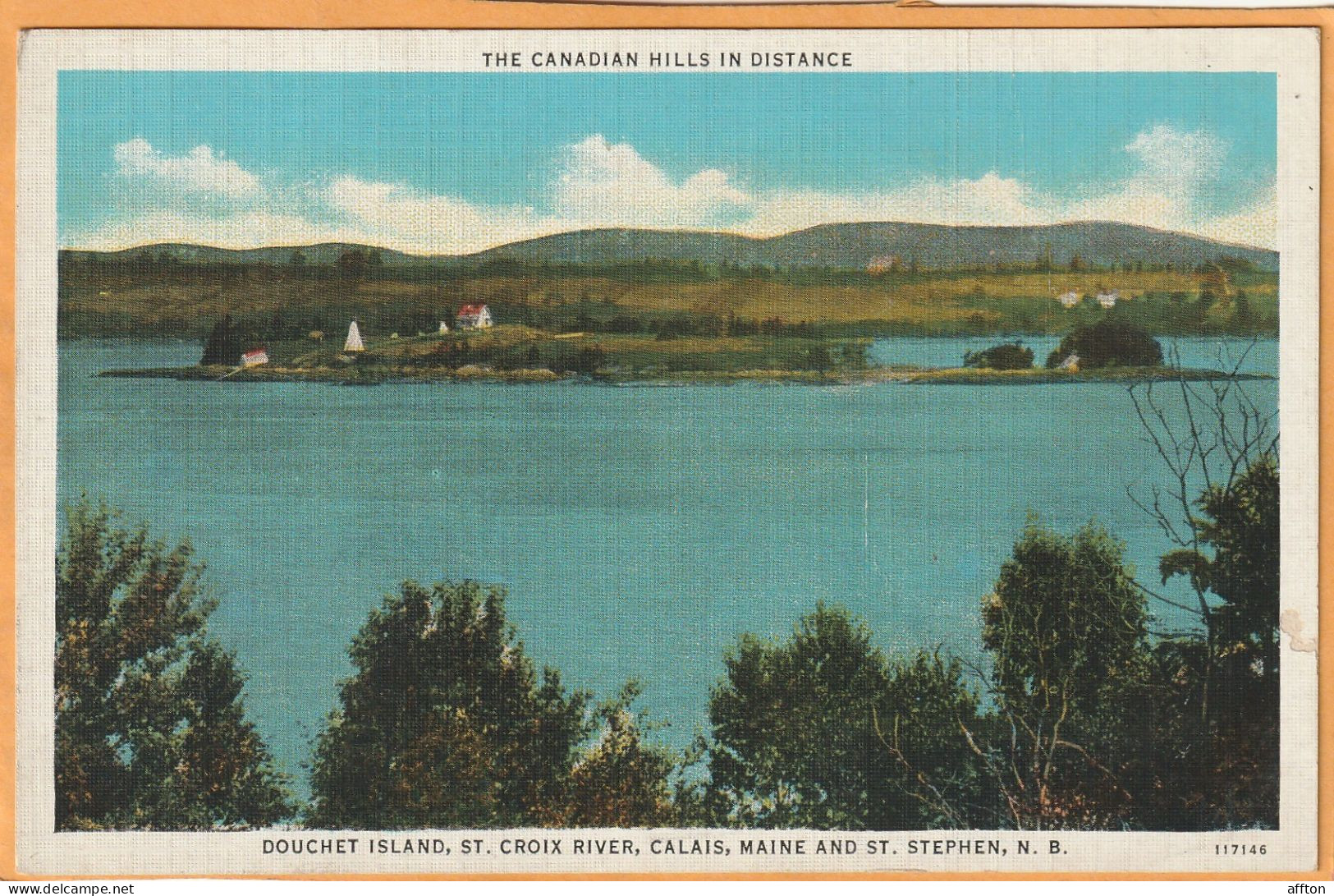 St. Stephen New Brunswick Canada Old Postcard - Andere & Zonder Classificatie