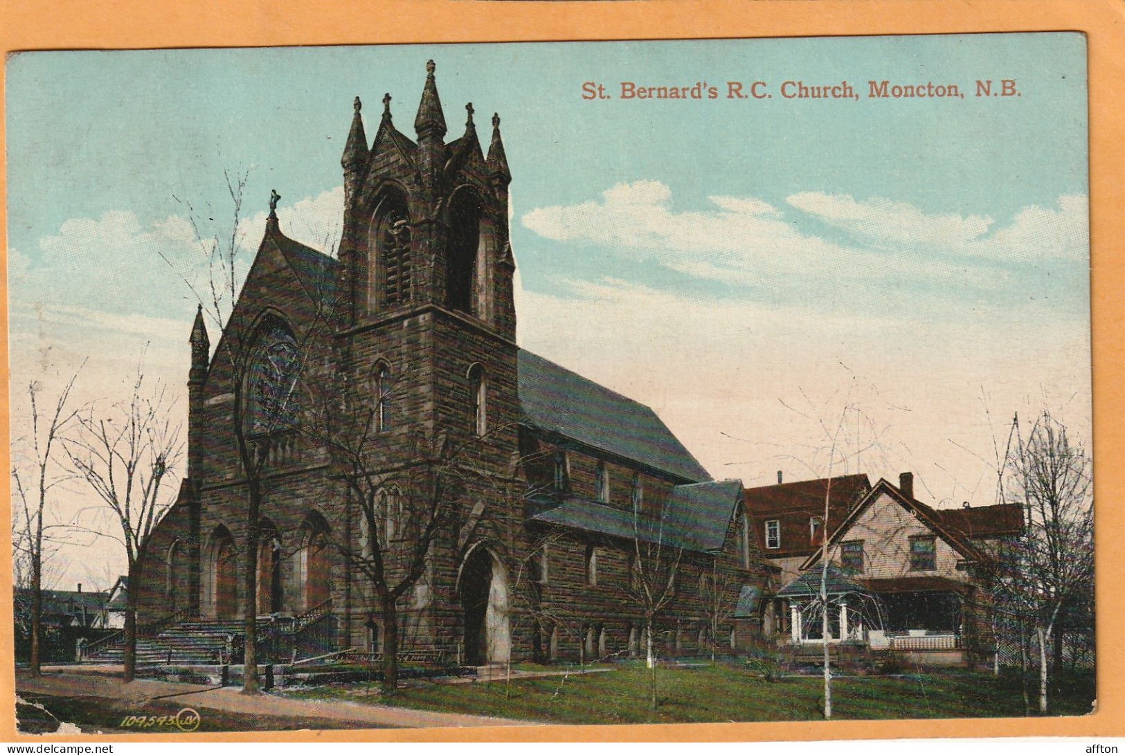 Moncton New Brunswick Canada Old Postcard - Sonstige & Ohne Zuordnung