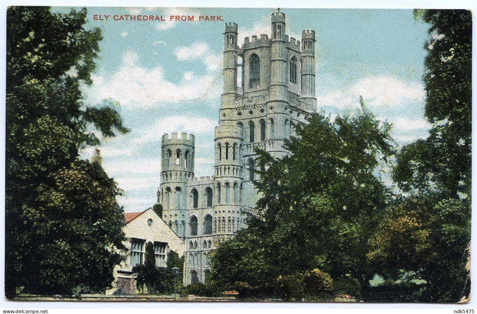 ELY CATHEDRAL FROM PARK / KINGSTON ON THAMES, CHESTNUT ROAD, GRANVILLE (MAYO) - Ely