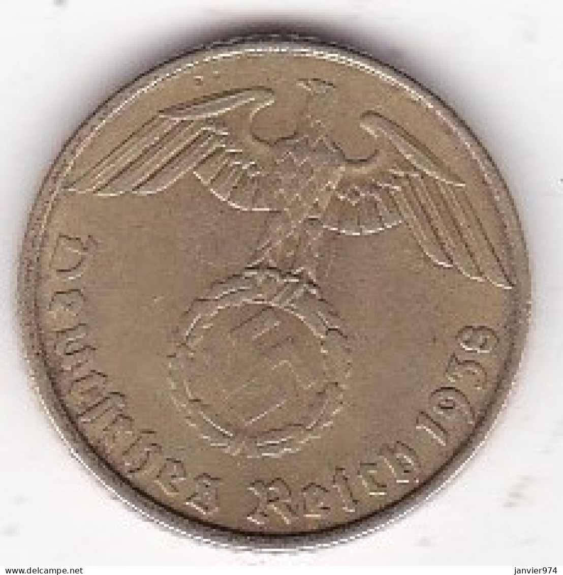 5 Reichspfennig 1938 A BERLIN. Bronze-aluminium - 5 Reichspfennig