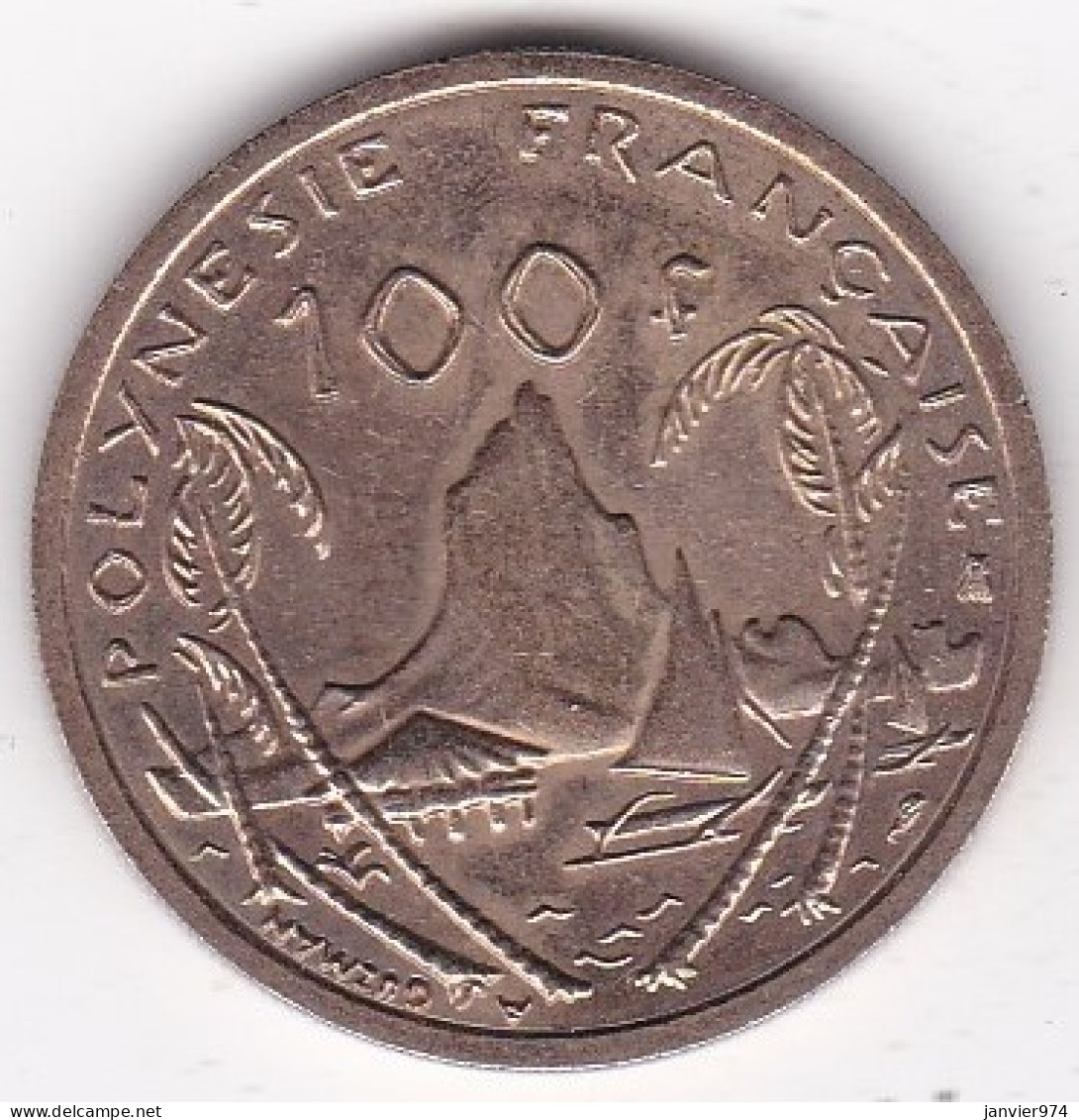 Polynésie Française . 100 Francs 2000, Cupro-nickel-aluminium - French Polynesia