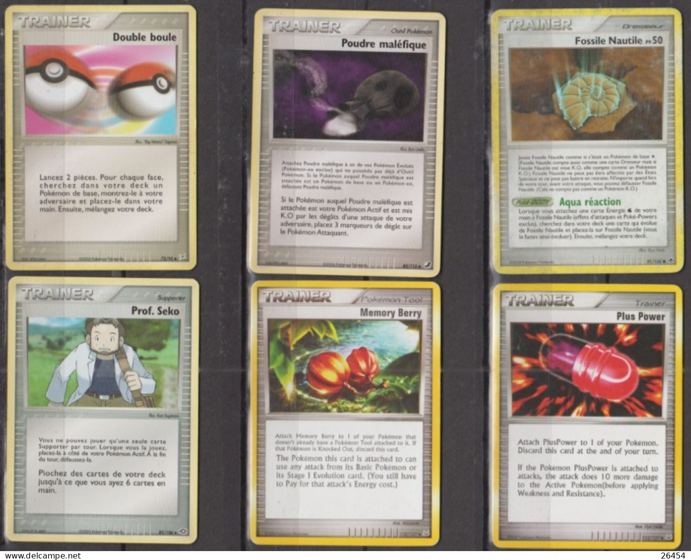 Lot De 15 Cartes POKEMON   " TRAINER Différentes "     Comme Neuves   Très Propres - Lots & Collections