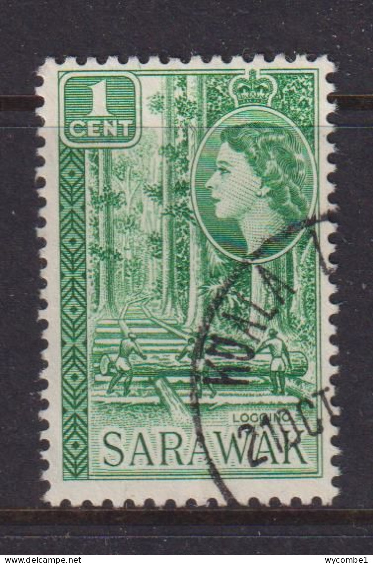 SARAWAK - 1955 Elizabeth II 1c Used As Scan - Sarawak (...-1963)