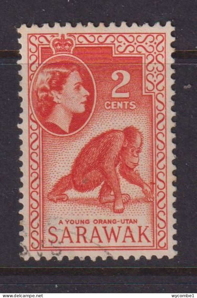SARAWAK - 1955 Elizabeth II 2c Used As Scan - Sarawak (...-1963)