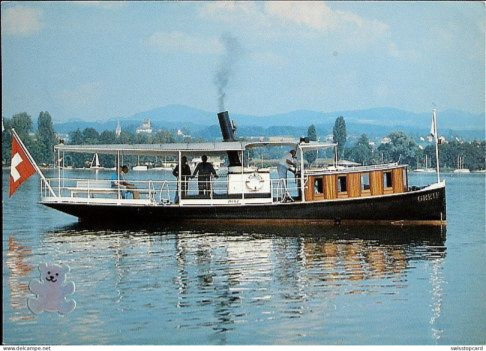 USTER Schiff DS Greif Auf Dem Greifensee - Greifensee