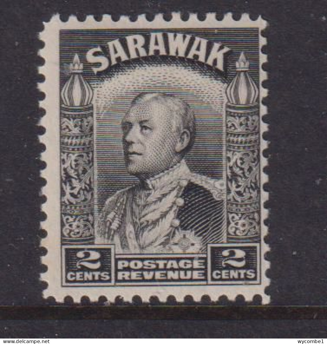 SARAWAK - 1934 Charles Vyner Brooke  2c Hinged Mint - Sarawak (...-1963)