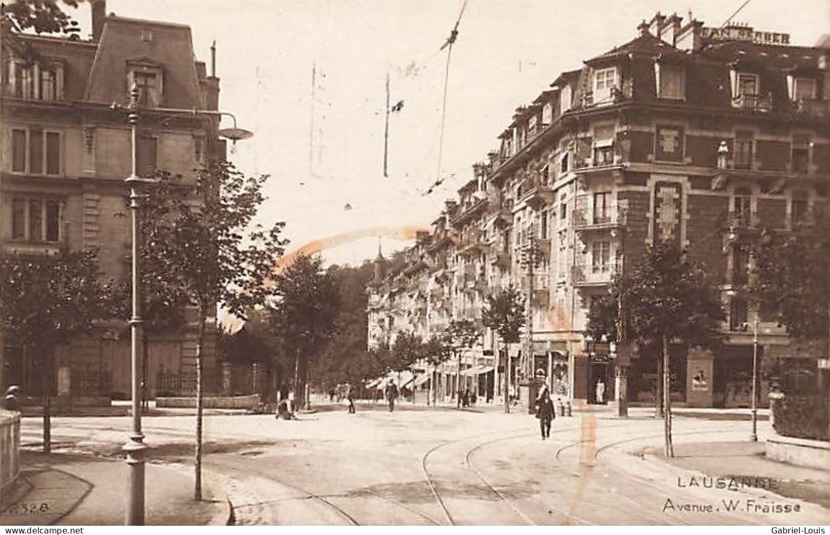 Lausanne Avenue W. Fraisse 1919 - Lausanne