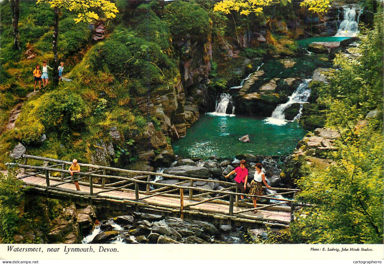 England Watersmeet Near Lynmouth Devon - Lynmouth & Lynton