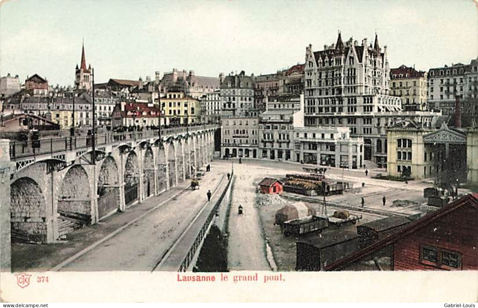 Lausanne Le Grand Pont La Maison Mercier - Lausanne