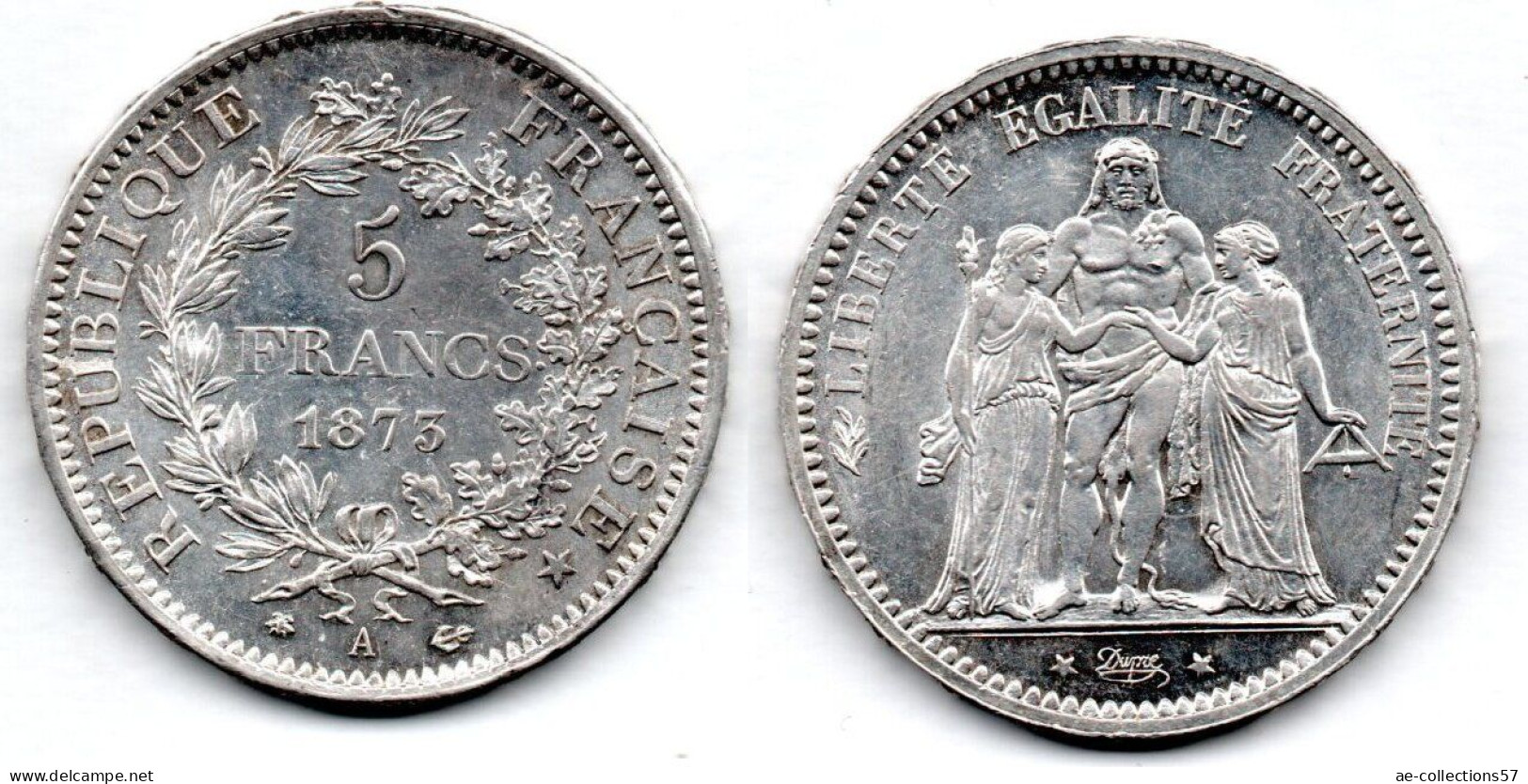 MA 23931 / 5 Francs 1873 A SUP - 5 Francs