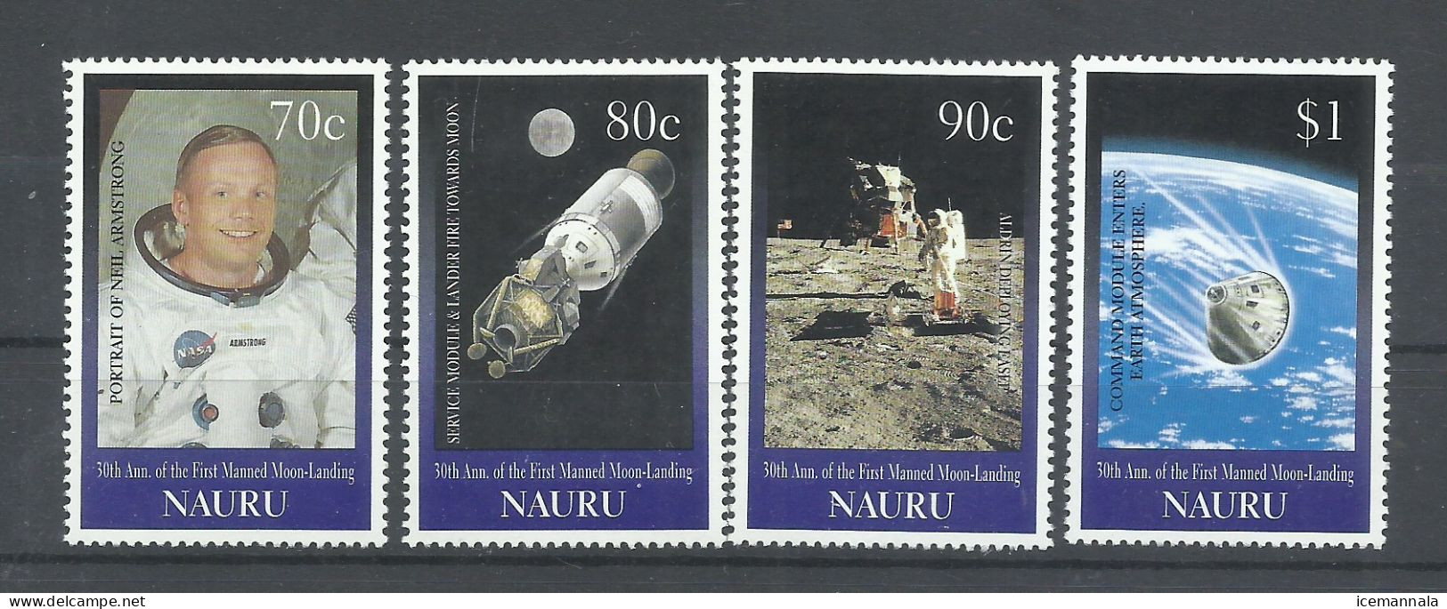 NAURU  YVERT  453/56    MNH  ** - Océanie