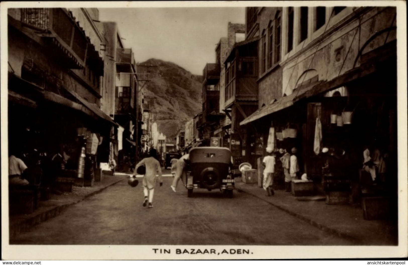 CPA Aden Jemen, Tin Bazaar - Yémen