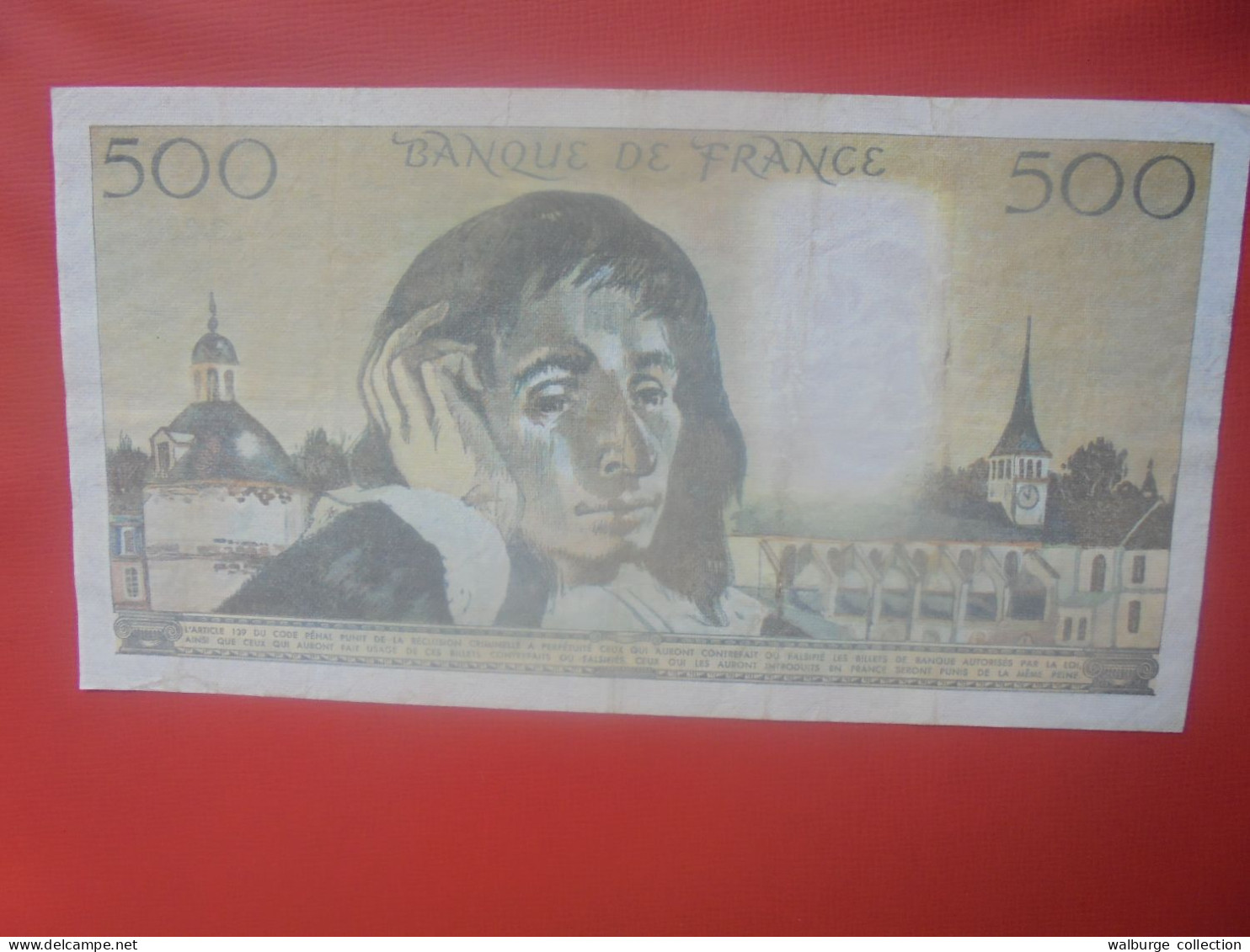 FRANCE 500 FRANCS 1987 Préfix S.250 Circuler (B.18) - 500 F 1968-1993 ''Pascal''