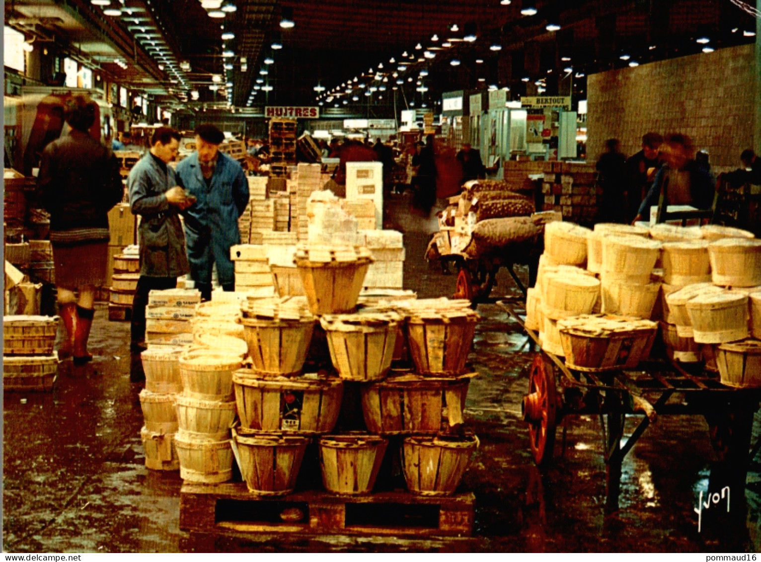 CPM Rungis Marché D'intérêt National Intérieur Du Pavillon De La Marée Le Sois - Rungis