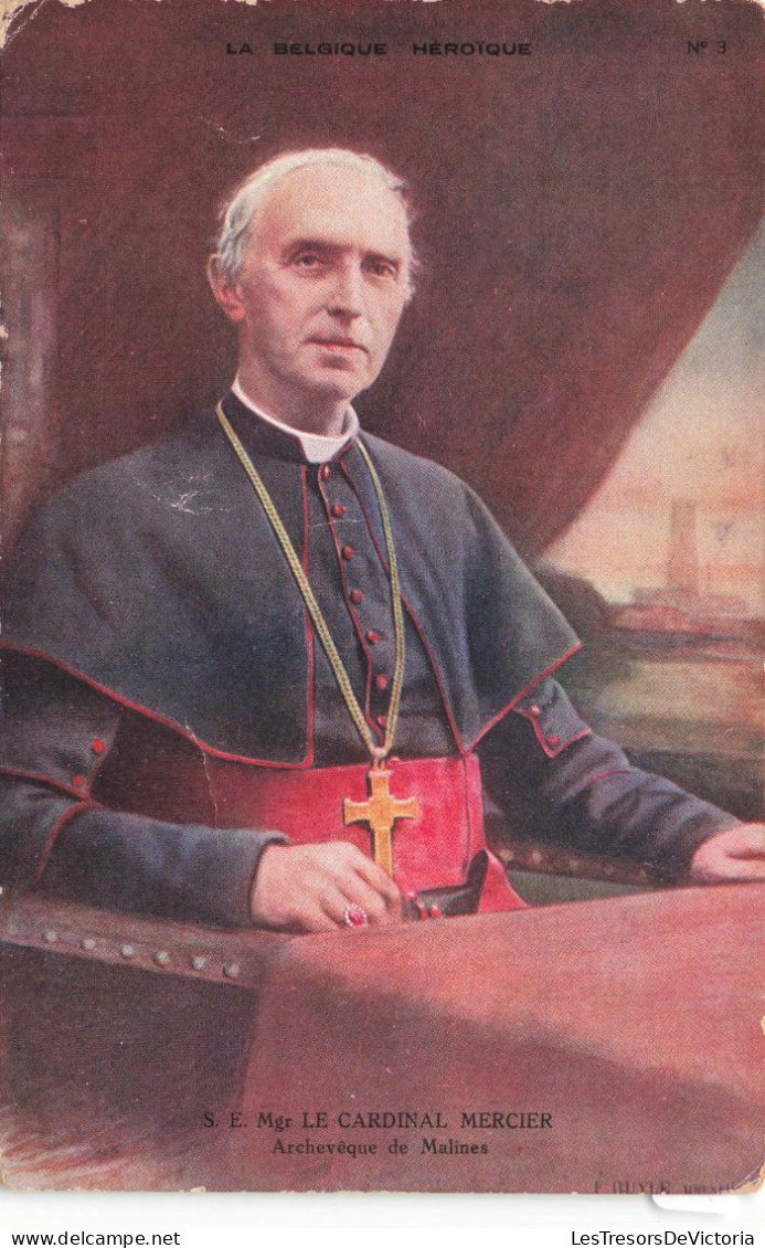 RELIGION - Christianisme - S.E. Mgr LE CARDINAL MERCIER - Archevêque De Malines - Carte Postale Ancienne - Päpste