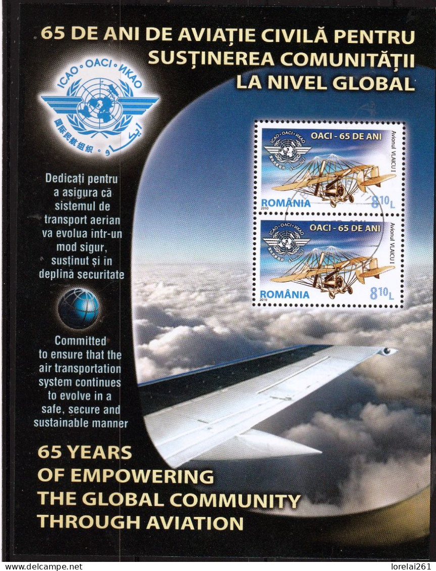2010 - 65 Ans O.A.C.I.  Mi No Block 464 - Used Stamps