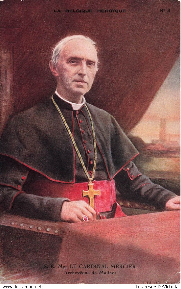 RELIGION - Christianisme - S.E Mgr Le Cardinal Mercier Archevêque De Malines - Carte Postale Ancienne - Papes