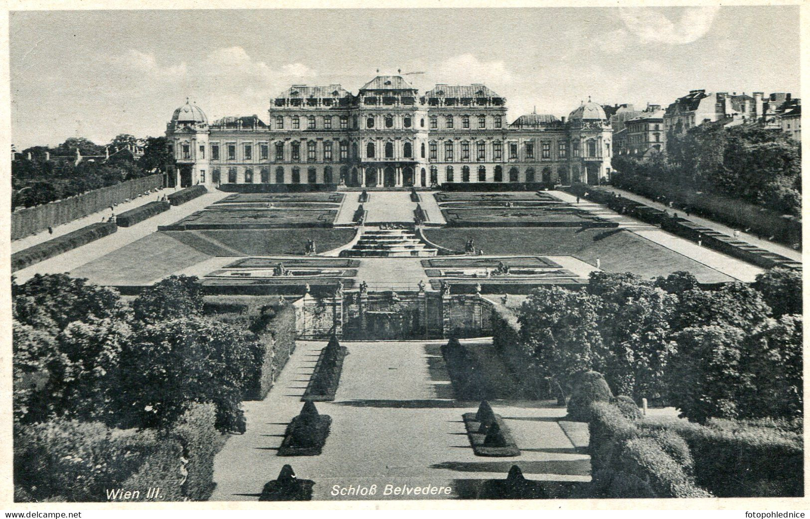 576 Wien III. Belvedere. 50098 P. Ledermann - Belvédère