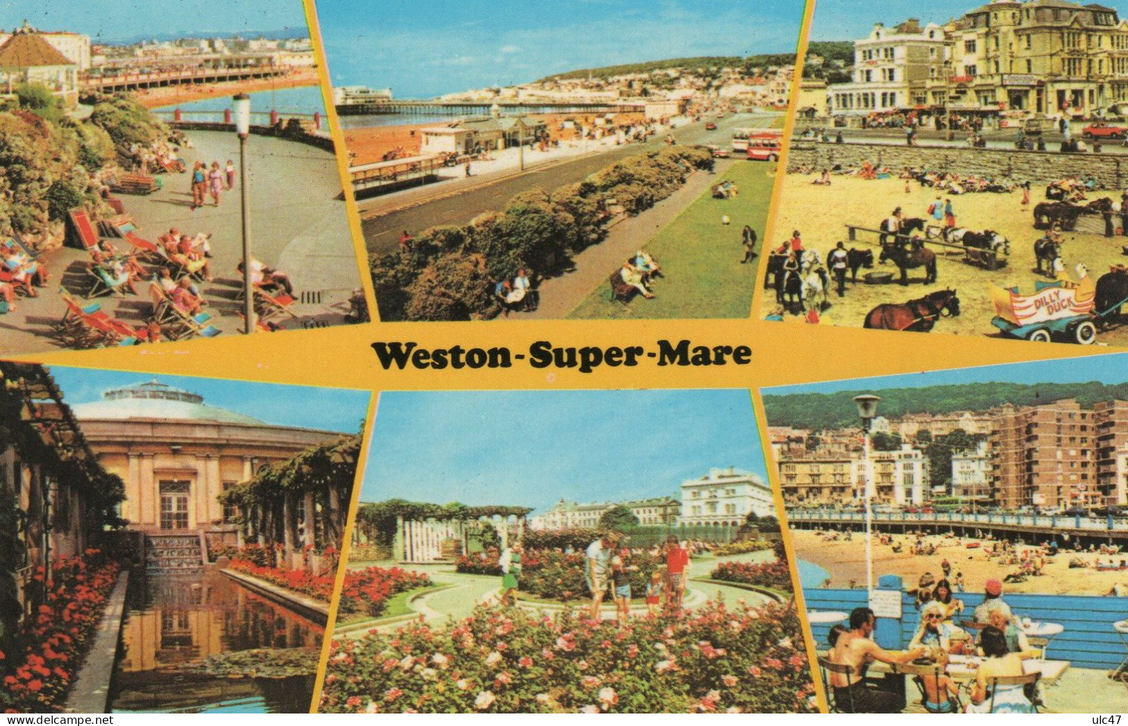- WESTON-SUPER-MARE - Scan Verso - - Weston-Super-Mare