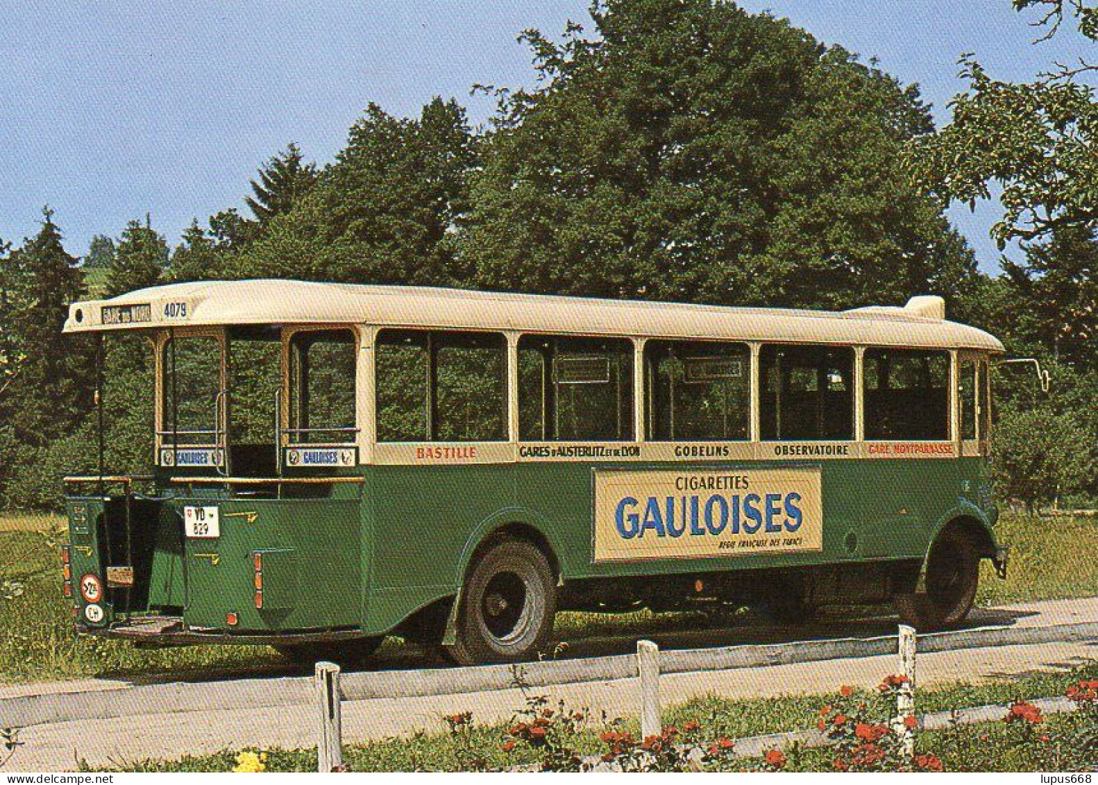 Autobus: Type Renault........ Des Transports Parisiens 1933 - Bus & Autocars