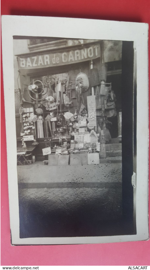 Carte Photo , Bazar De Carnot - Shopkeepers