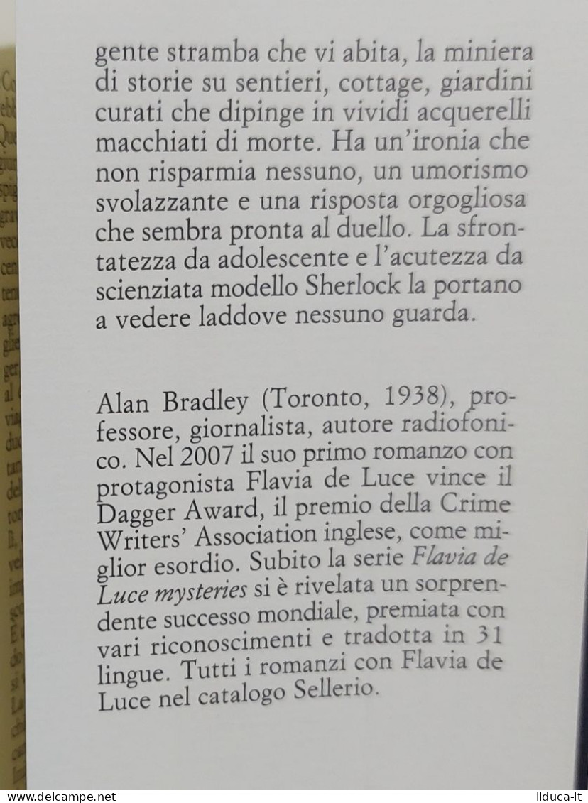 I114600 V Alan Bradley - Un Posto Intimo E Bello - Sellerio 2020 - Classici