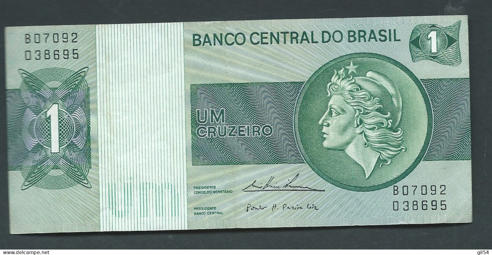 Bresil BRASIL 1 CRUZEIRO  - B07092 / 038695  - Laura 10613 - Brasilien