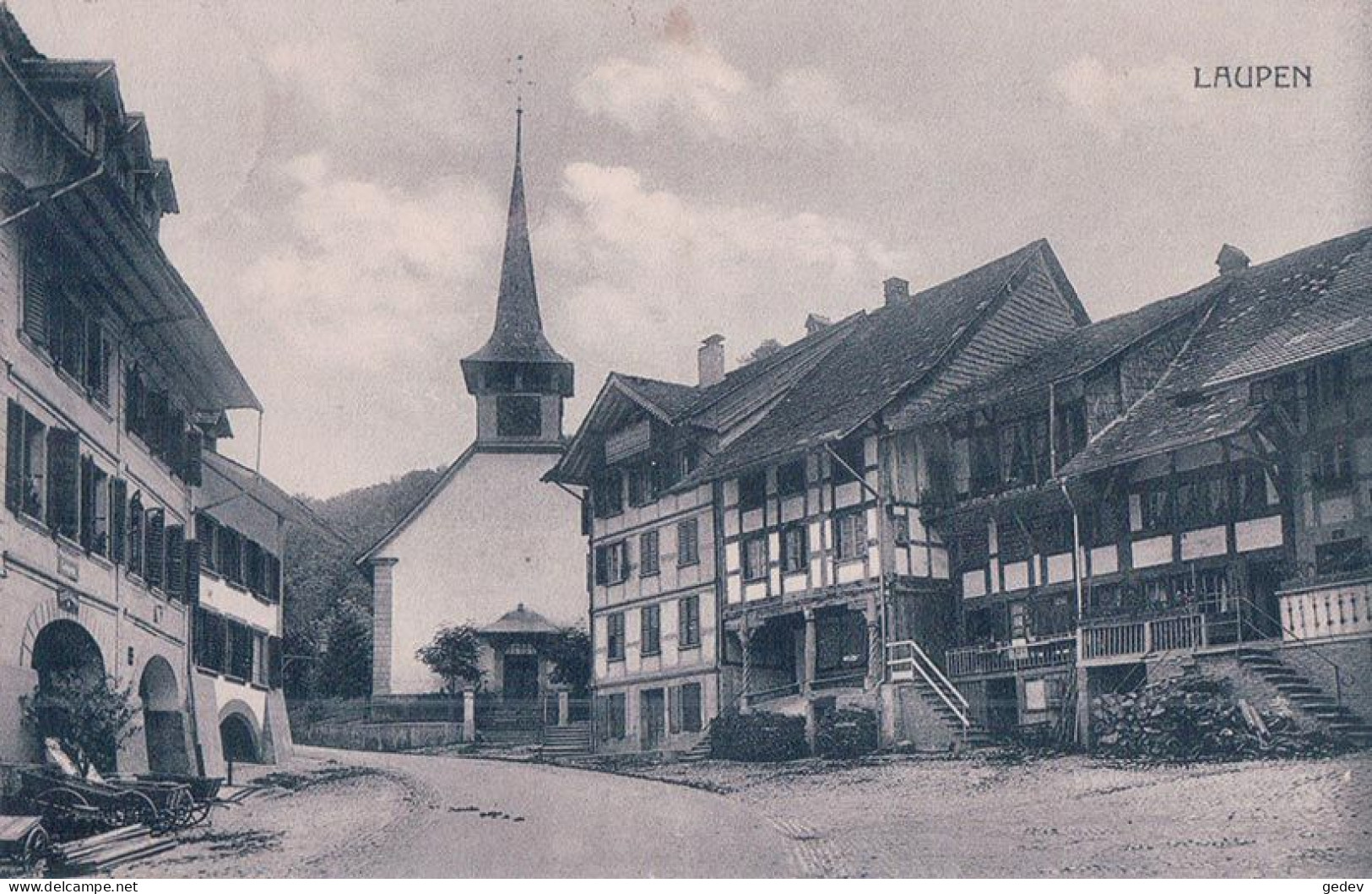 Laupen BE, Bureau De Poste (1454) - Laupen