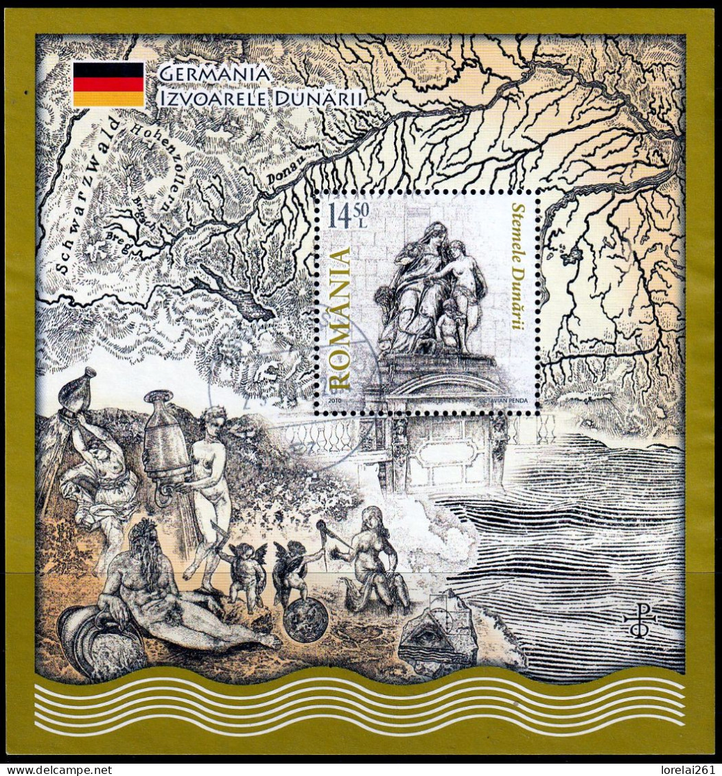 2010 - Les Armoiries Du Danube (I) Mi No Block 469 - Used Stamps