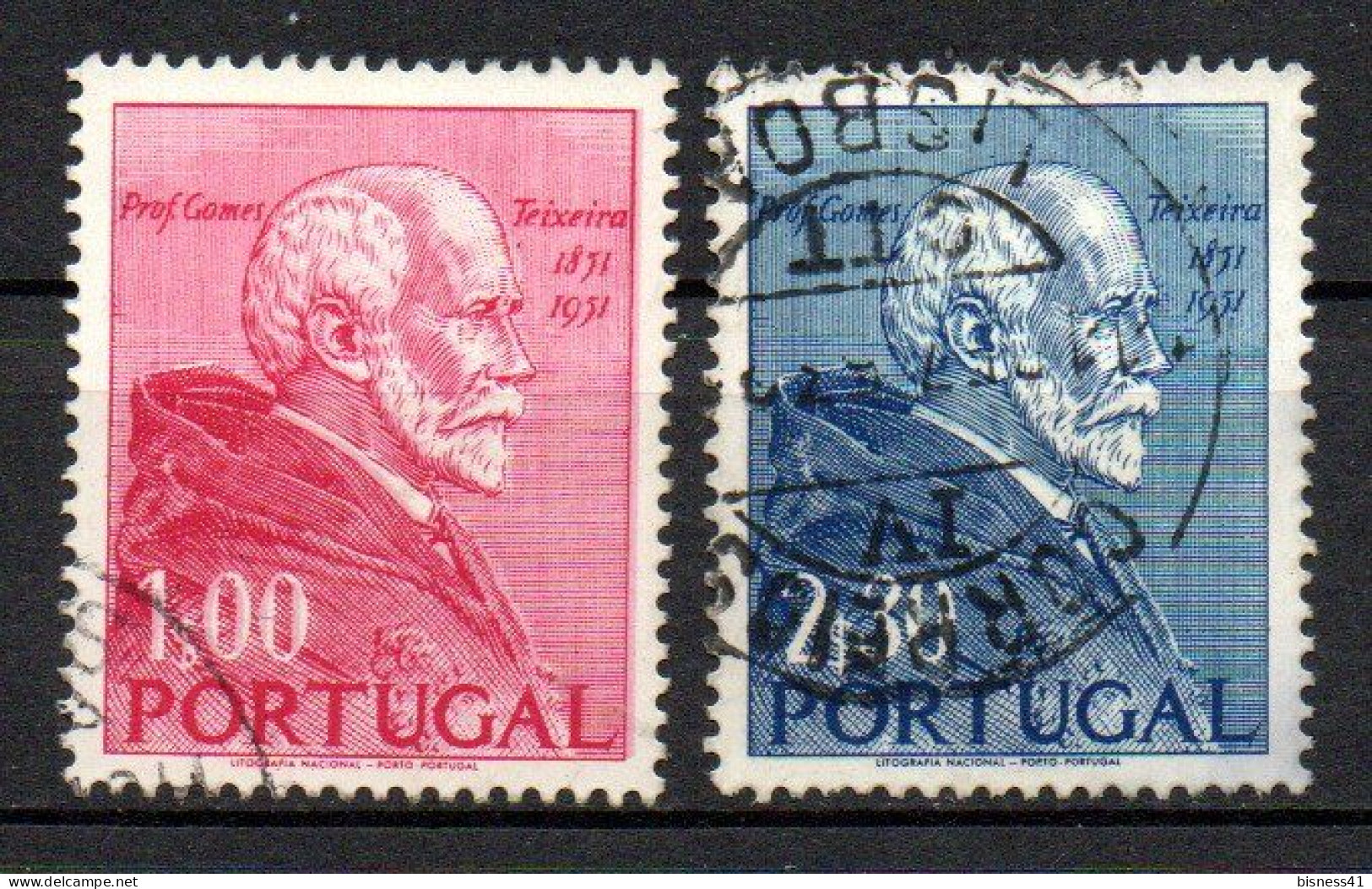 Col33 Portugal  1952  N° 764 & 765 Oblitéré Cote : 5,50€ - Used Stamps