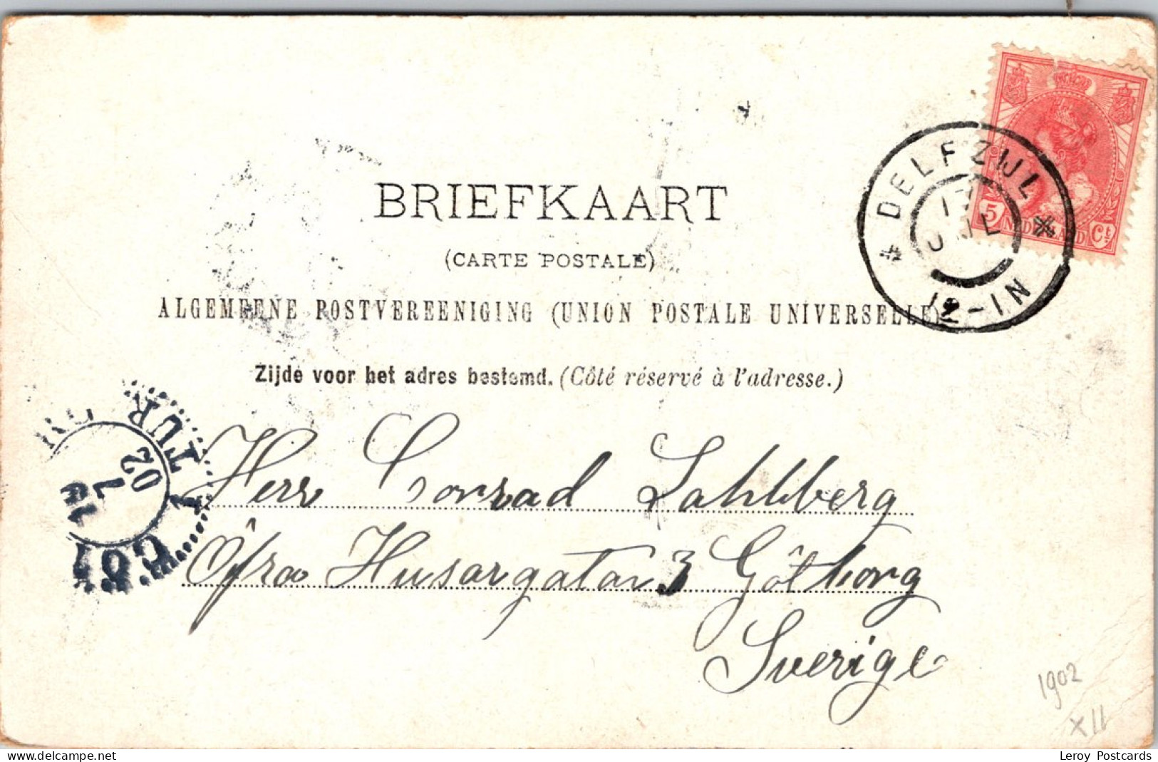 #3240 - Groet Uit Delfzijl, Gezicht Op De Nieuwstad 1902 (GR) - Delfzijl