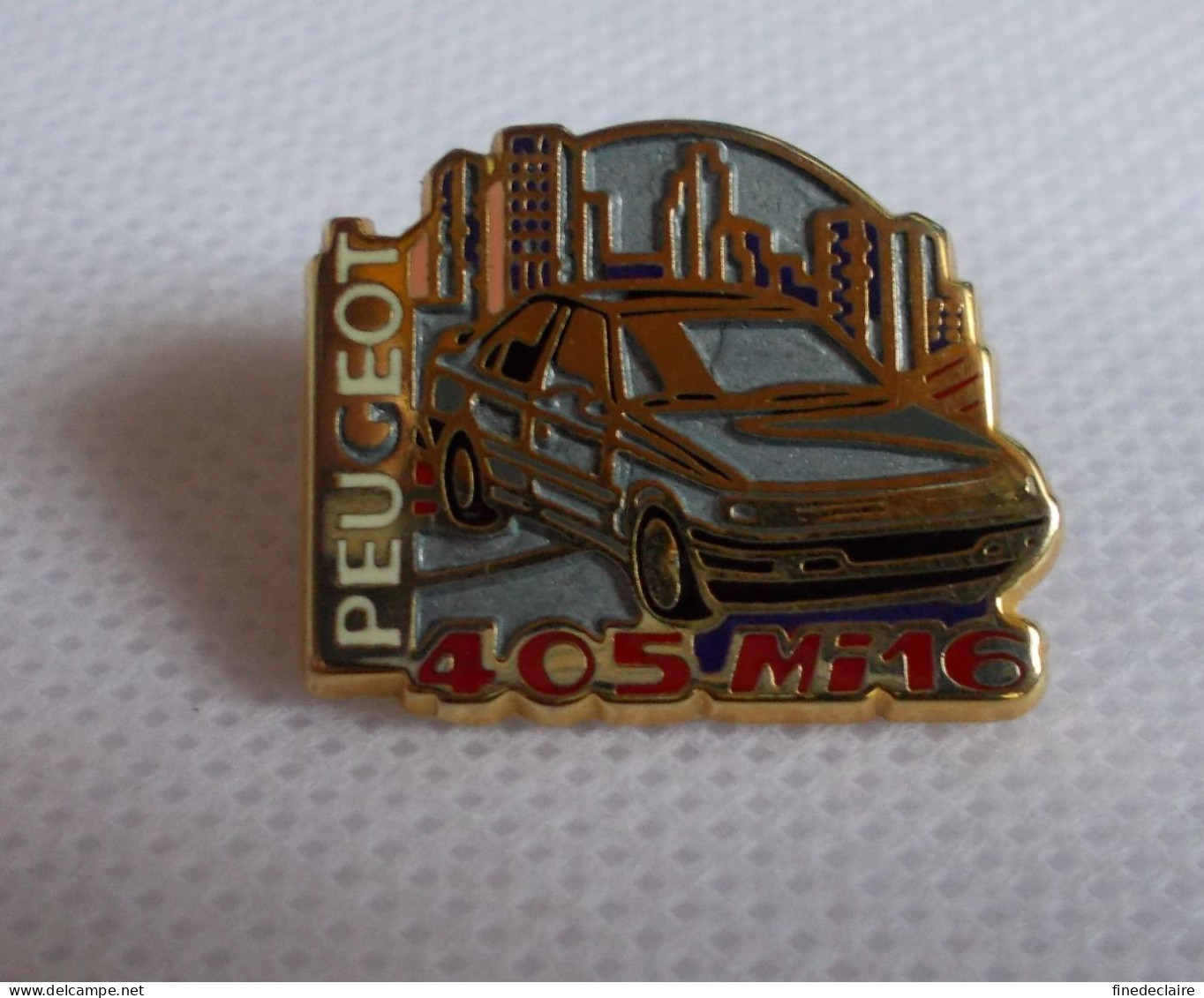 Pin's - Peugeot 405 MI16 - Peugeot