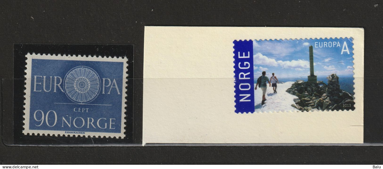 Norwegen Norge 2013 A Tourismus Turistfrimerker Ungebraucht Auf Fragment + Michel 449 EUROPA CEPT 1960 60 Postfrisch MNH - Colecciones