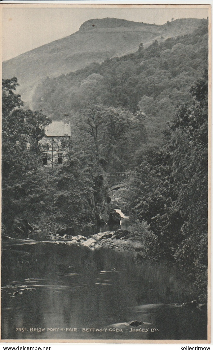 BELOW PONT-Y- PAIR BETTWS Y COED - Breconshire