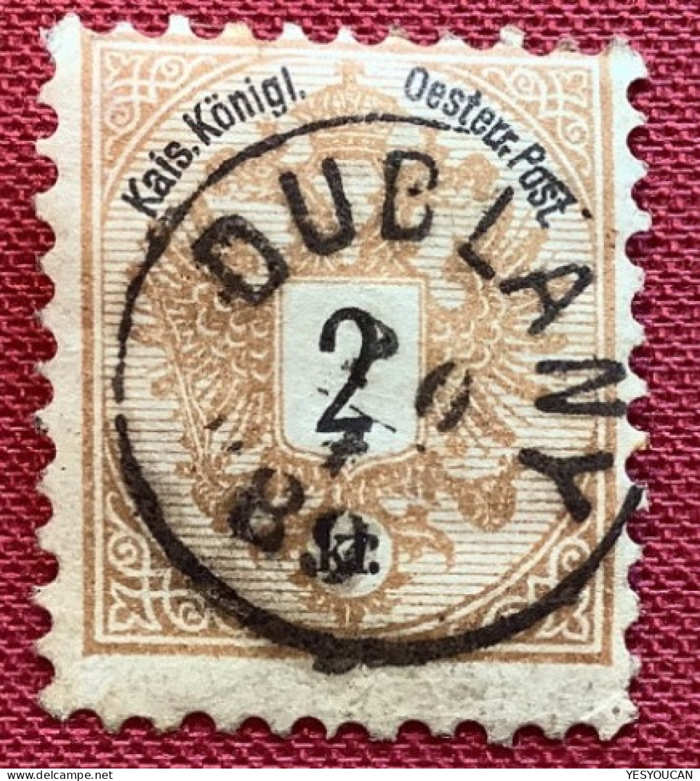 DUBLANY 1889 (Galizien Westukraine) 2 Kr Österreich  (Austria  Autriche Ukraine Lwiw - Oblitérés