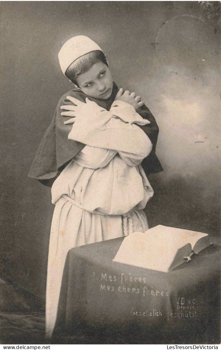 RELIGION - Christianisme -Mes Frères - Mes Chers Frères - JD & C - Carte Postale Ancienne - Papes