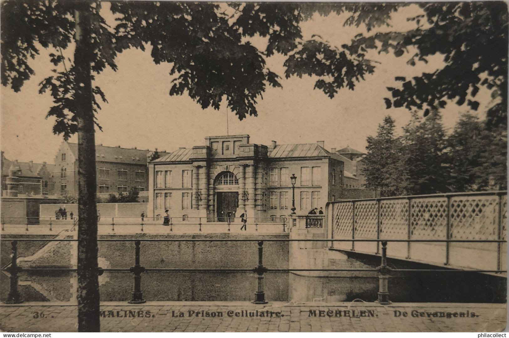 Mechelen - Malines // LA Prison Cellulaire - De Gevangenis 19?? Uitg. PhotB - Malines