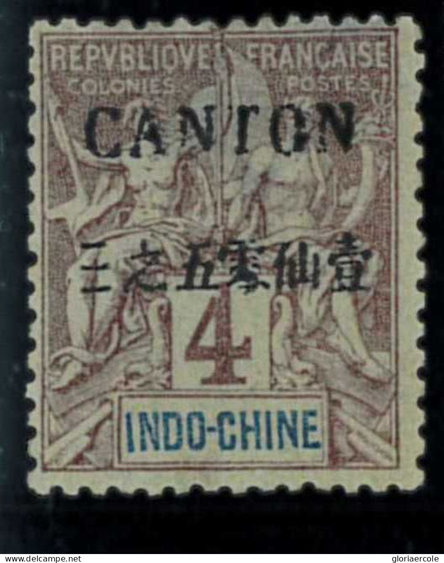 Aa5655a  -  French CANTON - STAMP - Yvert # 19  Mint Hinged  MH - Neufs