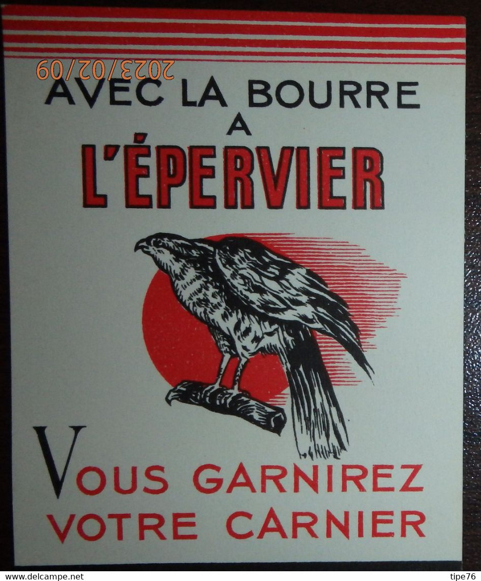 Petit Calendrier De Poche 1938 Avec La Bourre à  L'épervier Vous Garnirez Votre Carnier Oiseau Rapace - Petit Format : 1921-40